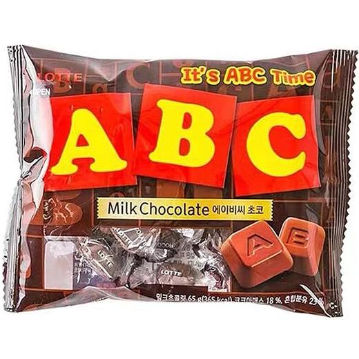 乐天ABC巧克力糖果72g롯데 에이비씨 초코 商品图0