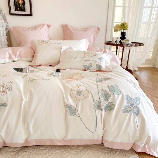 园园亲选南通家居/ 𝙉𝙀𝙒 春夏新品高端120支长绒棉一芷颜 床上四件套 商品图2