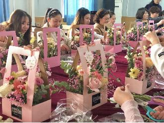 手提篮diy插花沙龙 商品图3