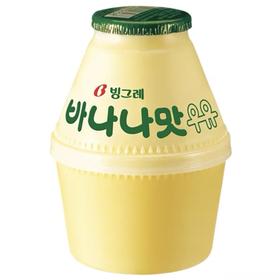 宾格瑞香蕉味牛奶238ml빙그레 바나나맛우유