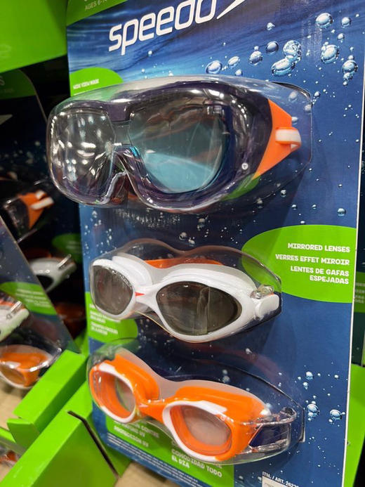 新款大童泳镜来了，赶紧下手了🏄‍♂Speedo6-14岁青少年款泳镜 美国✈直邮特价¥240元/3副装 商品图3