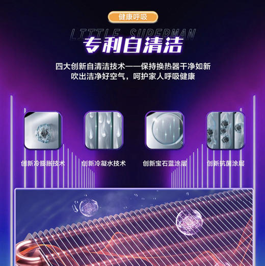 小超人空调 KFR-35GW/02FCC81XU1 海尔出品 商品图3