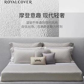 10楼 罗卡芙 120S双股长绒棉提花四件套 --RC之印240*240cm 吊牌价 7980元 活动价 6780元