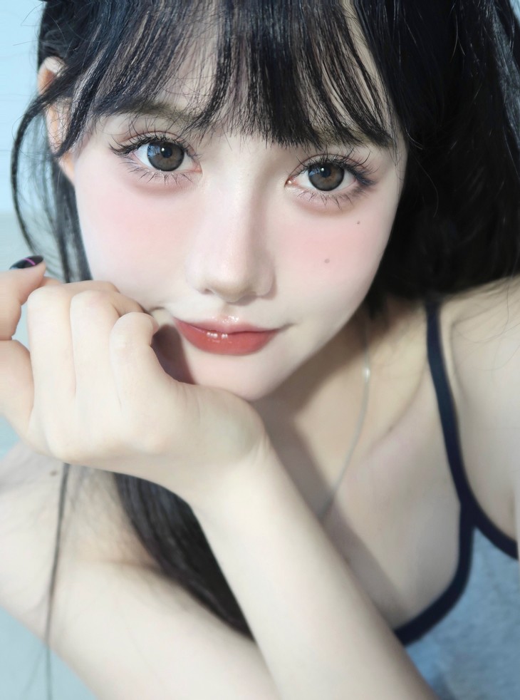 ZRESLENS美瞳 年抛隐形眼镜 黑冰珠14.5mm 1副/2片-VVCON美瞳网15