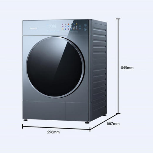 松下（Panasonic）Panasonic全新松下Venus【纤镜】系列12kg大容量 水氧泡沫净XQG120-V290 银河钴蓝 商品图5