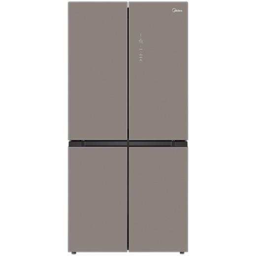 美的（Midea）468升十字对开门冰箱 光循环净味 多维智能变频 玻璃面板 BCD-468WSGPZM 商品图1