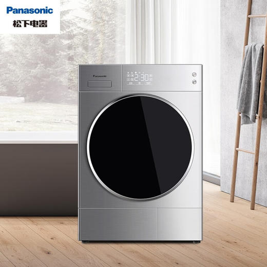 松下(Panasonic)烘干机9公斤热泵干衣机 低温烘干 节能大容量 原装双转子压缩机 即干即穿 NH-9095D[9KG热泵干衣机] 商品图1