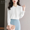 早春新款，雪纺气质小立领韩系小衫上衣CC-YX5606 商品缩略图5