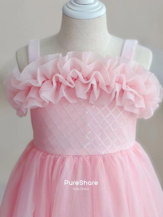 预定福利不退哦~暮雪吊带礼服裙 商品图12