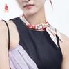 SAINTJOY/上久楷 女式真丝方巾  米红色上久佳人   真丝窄巾 CJS22009 商品缩略图6