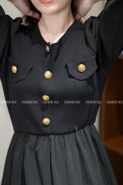 【门店同款】春季小香风针织拼接连衣裙 150207605 商品图9