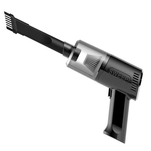 「黑白两色！车家两用」便携式车载吸尘器 大功率强吸力无线充电手持小型吸尘机 生活电器 商品图4