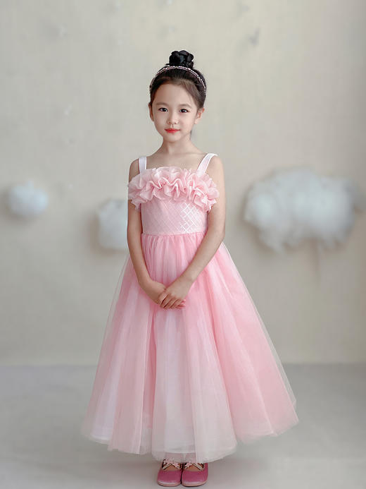 预定福利不退哦~暮雪吊带礼服裙 商品图11