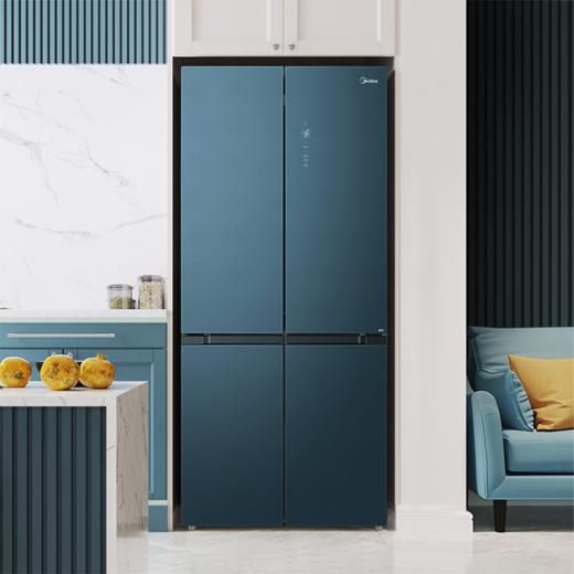 美的(Midea)509升十字对开门冰箱 19分钟急速净味除菌 一级变频双循环 智能家电 BCD-509WSGPZM(E) 商品图5