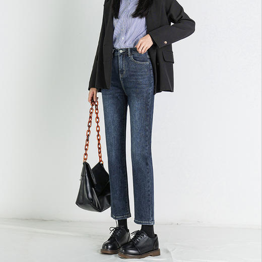 HEY+JEANS 显高显瘦 烟管牛仔裤 1100# 商品图1