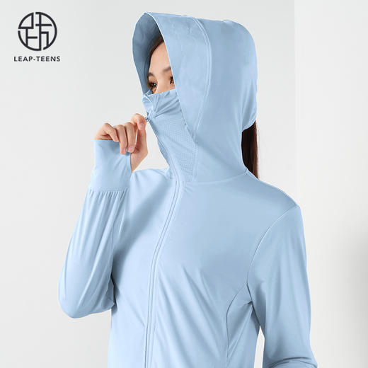 跃牌【欲动春风】系列冰丝防晒衣防紫外线连帽长袖22620（此款为欧码，建议拍小一码！） 商品图6