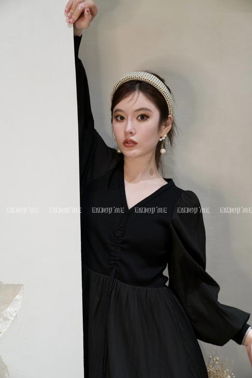 【门店同款】春季领针织拼接连衣裙 150207550 商品图4