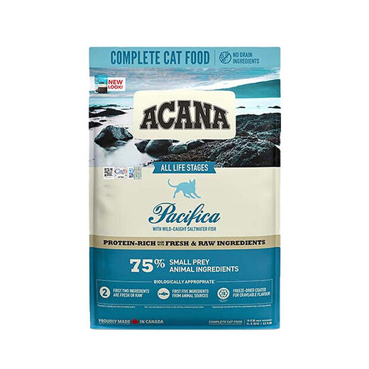 爱肯拿 Acana 猫粮 海洋盛宴/农场盛宴 1kg1.8kg5.4kg 全期无谷猫粮 商品图0