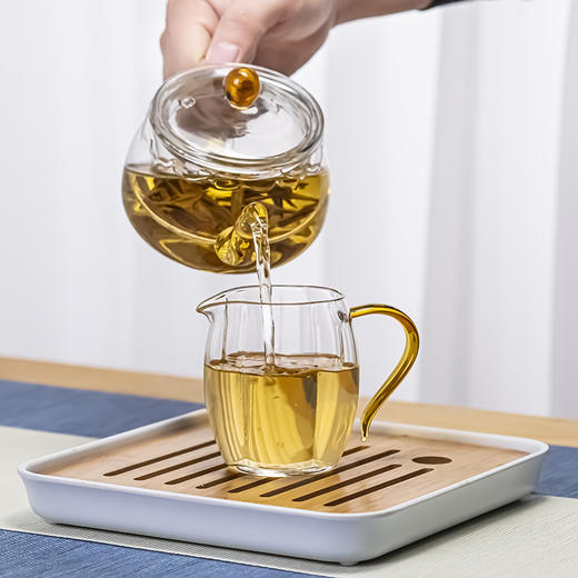 璃海匠心《次第花开》整套茶具礼盒套装 高硼硅耐热玻璃 商品图4