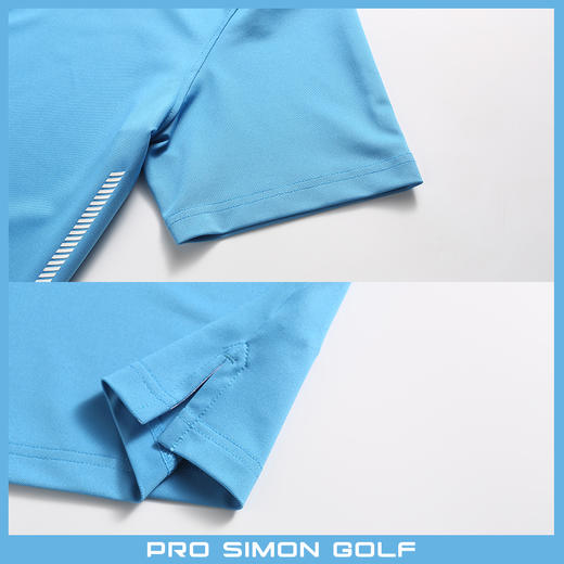 BMS-105B（PROSIMON高尔夫男款春夏短袖针织翻领Polo衫） 商品图3
