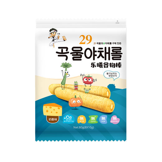 3岁+ 乐曦 宝宝儿童零食辅食五谷棒磨牙棒营养均衡非油炸富含膳食纤维 商品图4