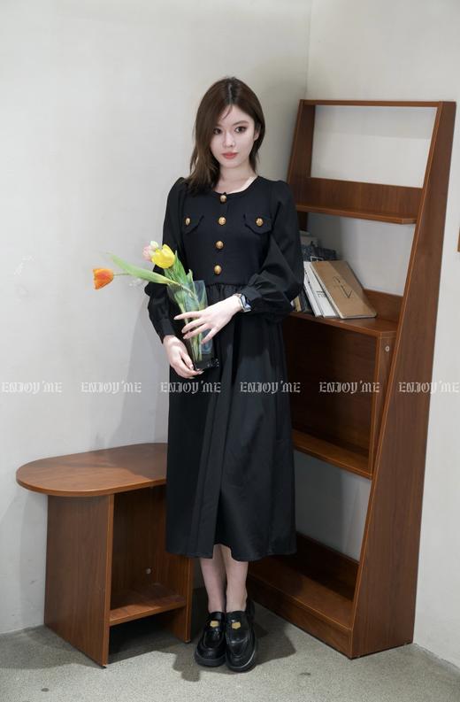 【门店同款】春季小香风针织拼接连衣裙 150207605 商品图6