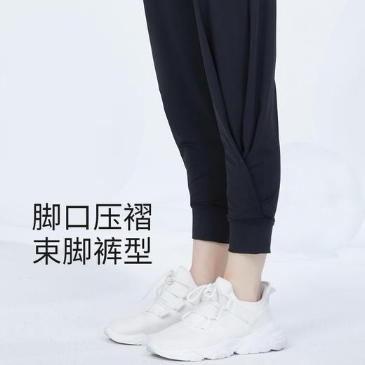 Supield素湃黑科技全波段防晒裤大褶皱休闲裤女夏季薄款凉感女裤 商品图4