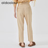 oldcolour2023春季新款高腰直筒气质通勤西装休闲裤女O12073236 商品缩略图4