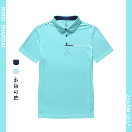 BMS-107A（PROSIMON高尔夫男款春夏短袖翻领Polo衫） 商品图0