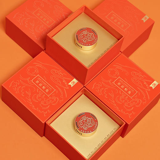 【美通香薰】欢卯悦兔系列车载香熏金属质空调出风口香氛持久淡香 商品图1