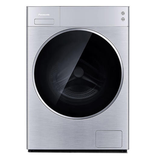 松下（Panasonic）XQG100-LD169 10公斤洗烘一体全自动滚筒洗衣机纳诺怡X 智能投放循环喷淋 光动银 企业专享 商品图5