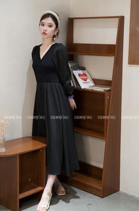 【门店同款】春季领针织拼接连衣裙 150207550