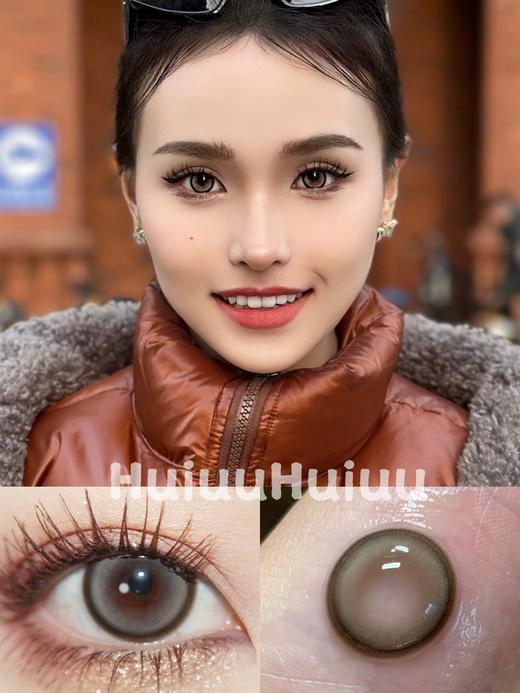 【大直径】PAPADOX-白兰地-14.5mm【半年抛 0-800度 无525/575】着色13.9mm 商品图0