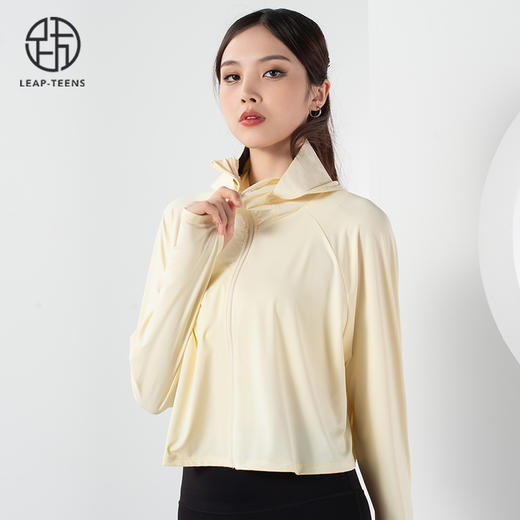 跃牌【欲动春风】系列冰丝防晒户外运动防紫外线长袖速干透气防晒衣22618（此款为欧码，建议拍小一码！） 商品图4