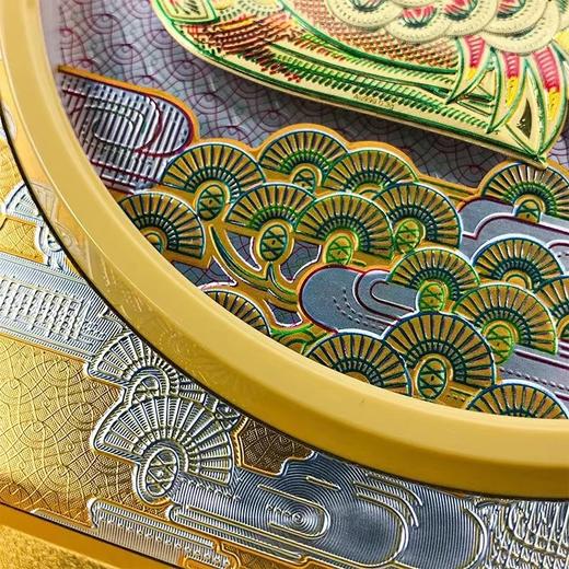【工行】鹤舞迎春金版画 含纯金0.3克 商品图7
