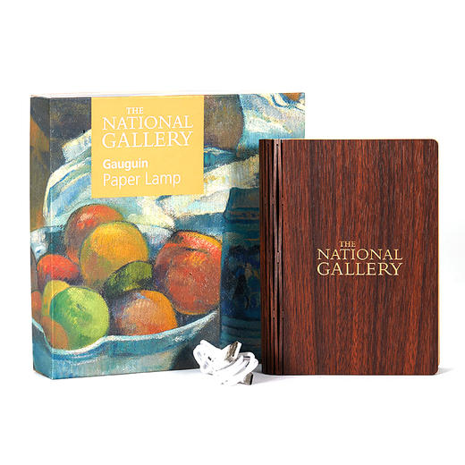 The National Gallery大师高更窗前果盘和酒杯纸书灯氛围灯 商品图4