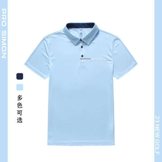 BMS-107B（PROSIMON高尔夫男款春夏短袖翻领Polo衫） 商品图0