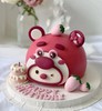 草莓熊lulu宝宝-翻糖造型蛋糕 商品缩略图0
