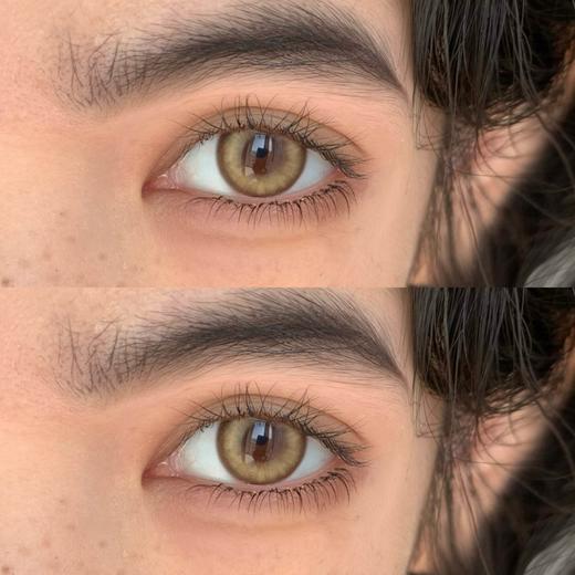 【大直径】LOVEIIKIRA-土豪金-14.5mm【年抛 0-800度 无525/575】着色14.0mm 商品图10