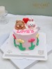1027CAKE | 立体小动物蛋糕 手绘 小熊 小兔 商品缩略图1