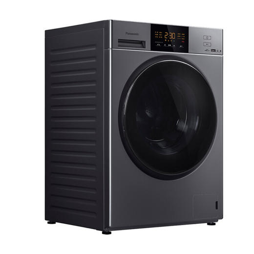 松下（Panasonic）XQG100-EG10V 松下10KG全自动智能滚筒 双温烘干 节能静音、银色 商品图3