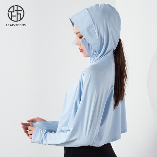 跃牌【欲动春风】系列冰丝防晒户外运动防紫外线长袖速干透气防晒衣22618（此款为欧码，建议拍小一码！） 商品图2