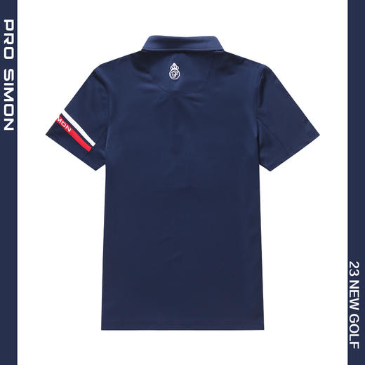 BMS-106A（PROSIMON高尔夫男款春夏短袖简约风翻领Polo衫） 商品图1