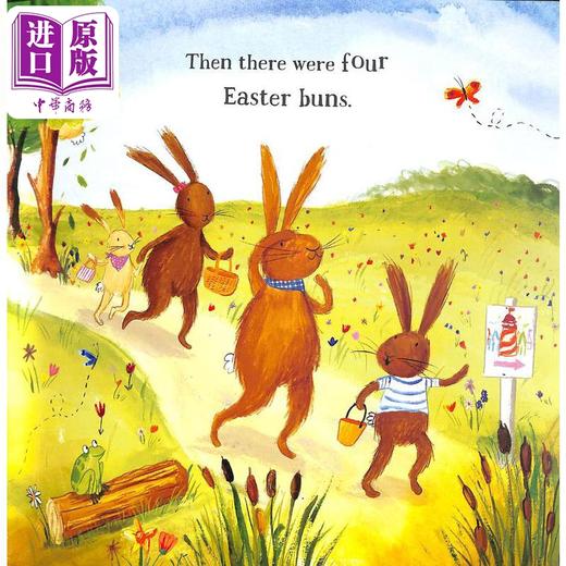 【中商原版】小兔兔一族4册套装 We're Going on an Egg Hunt 英文原版 进口图书 儿童绘本 动物故事图画书 节日兔子 翻翻页 商品图3