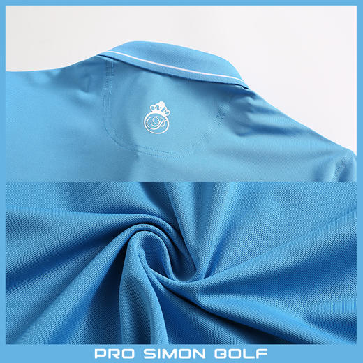 BMS-105B（PROSIMON高尔夫男款春夏短袖针织翻领Polo衫） 商品图4