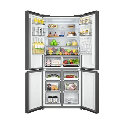 美的(Midea)509升十字对开门冰箱 19分钟急速净味除菌 一级变频双循环 智能家电 BCD-509WSGPZM(E) 商品图3