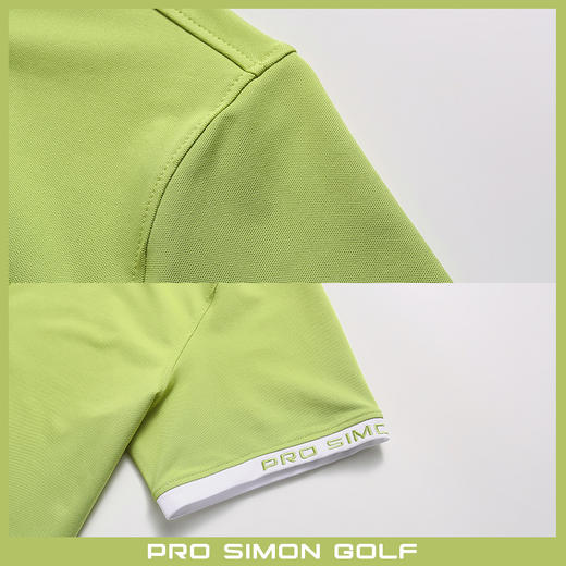 BMS-101B（PROSIMON高尔夫男款春夏短袖简约风翻领Polo衫） 商品图3