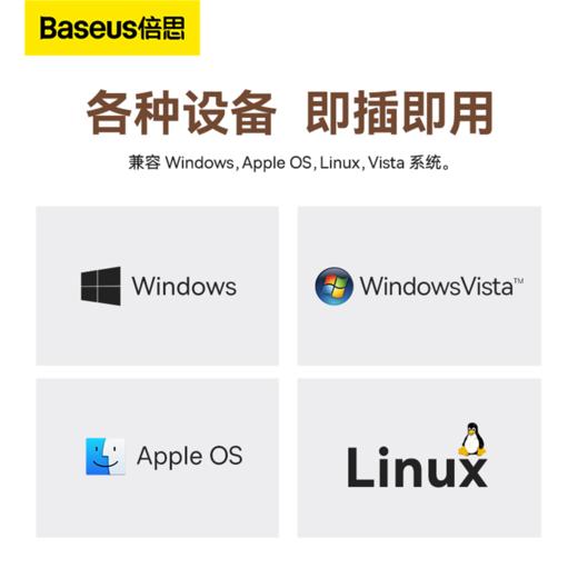 倍思 曜影系列 多合一 HUB扩展坞 商品图5