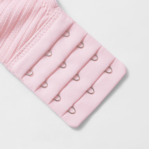 都市丽人自然舒适内衣AB中厚3/4杯蕾丝文胸三排树脂胶圈LB212A 商品图5