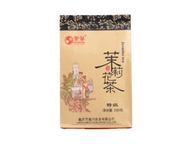 【外形秀美 毫峰显露】紫芸 茉莉花茶 特级浓香型 100g/袋（京东同款）